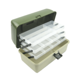 Ace Angling 3 Tray Cantilever Fishing Tackle Tough Box (5) Ace Angling 3 Tray Cantilever Fishing Tackle Tough Box (5)
