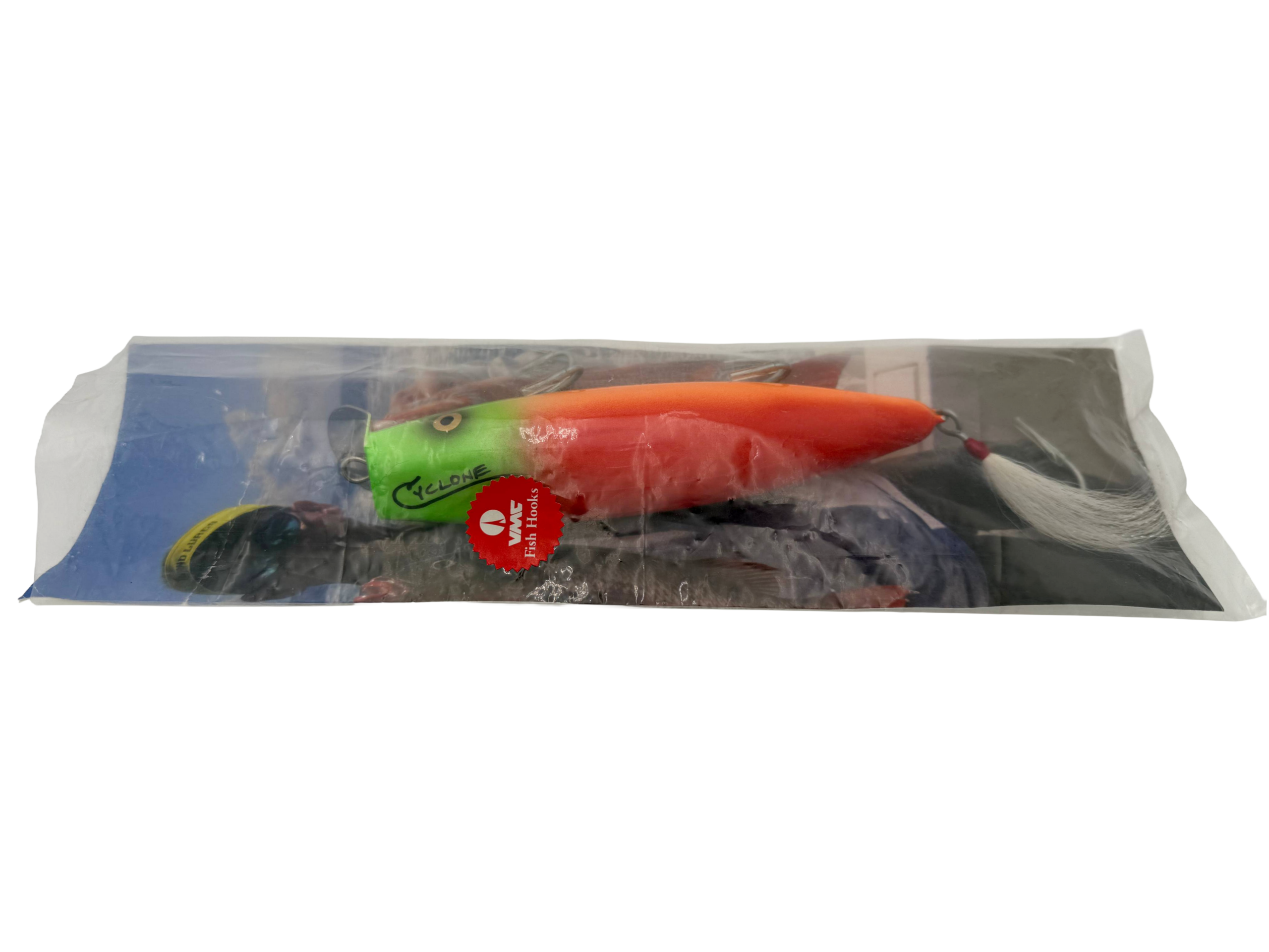 Cyclone Premium Hand-Crafted Lure 6-3/8″ (New; Made in USA) Cyclone Premium Hand-Crafted Lure 6-3/8″ (New; Made in USA)