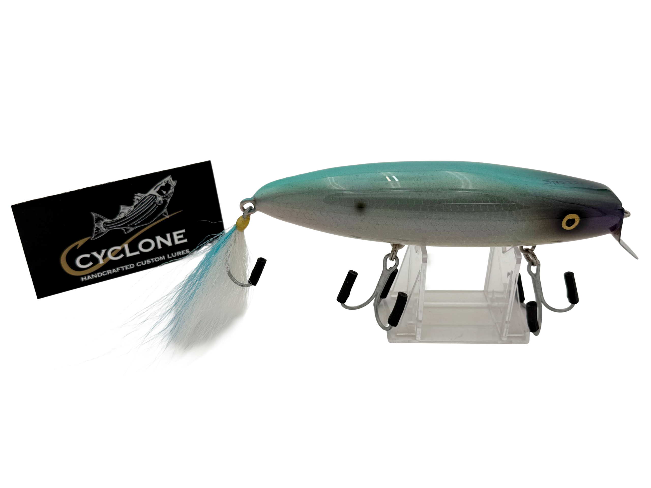 Cyclone Premium Hand-Crafted Fishing Lure Tackle (New)
