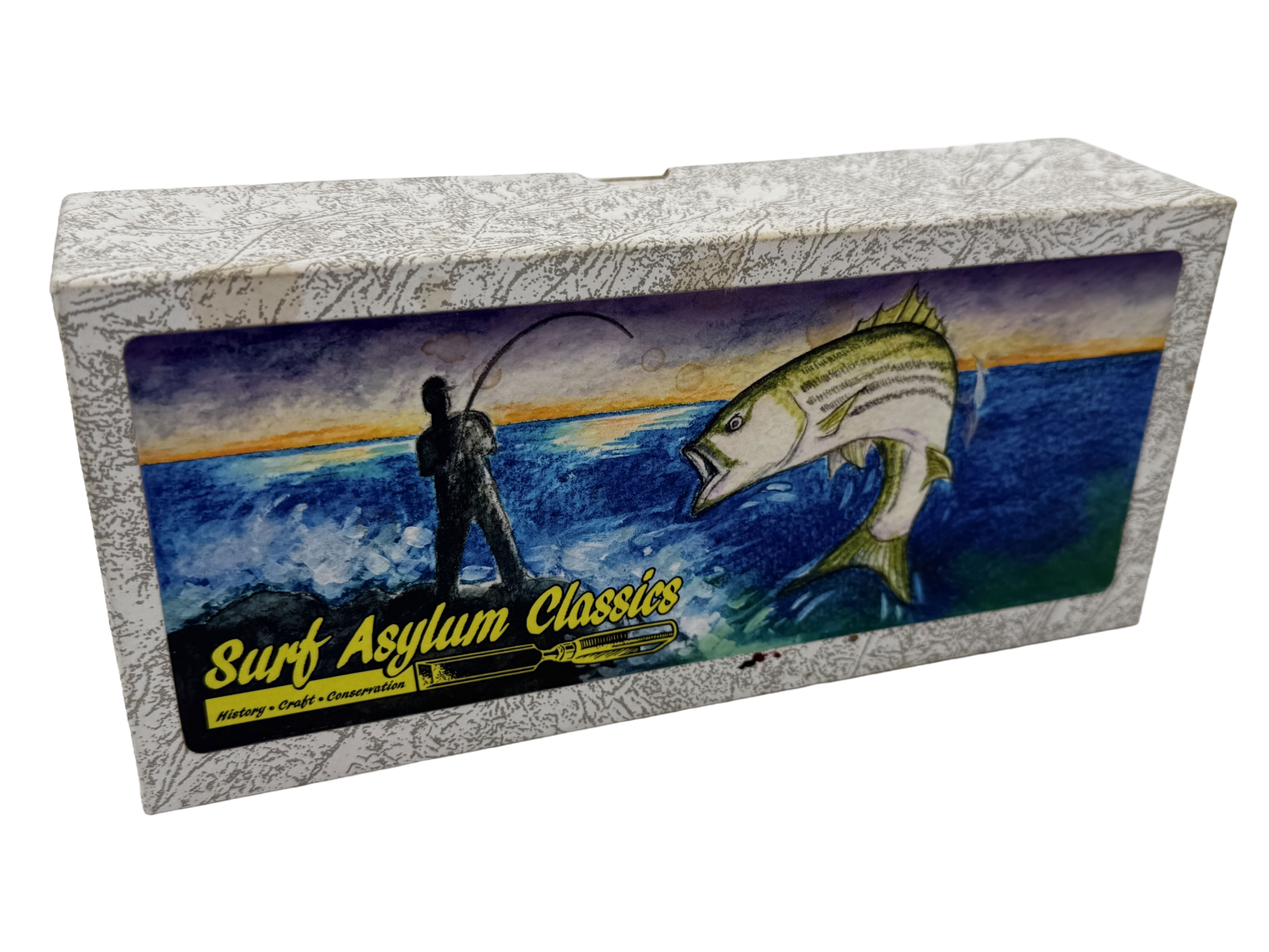 Surf Asylum Classic Weasel (Snook Herring) Premium Hand-Crafted Fishing Lure Tackle (New)