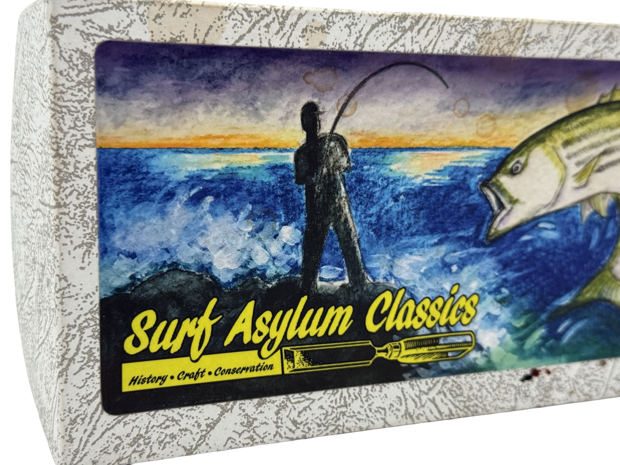 Surf Asylum Classic Weasel (Snook Herring) Premium Hand-Crafted Fishing Lure Tackle (New)