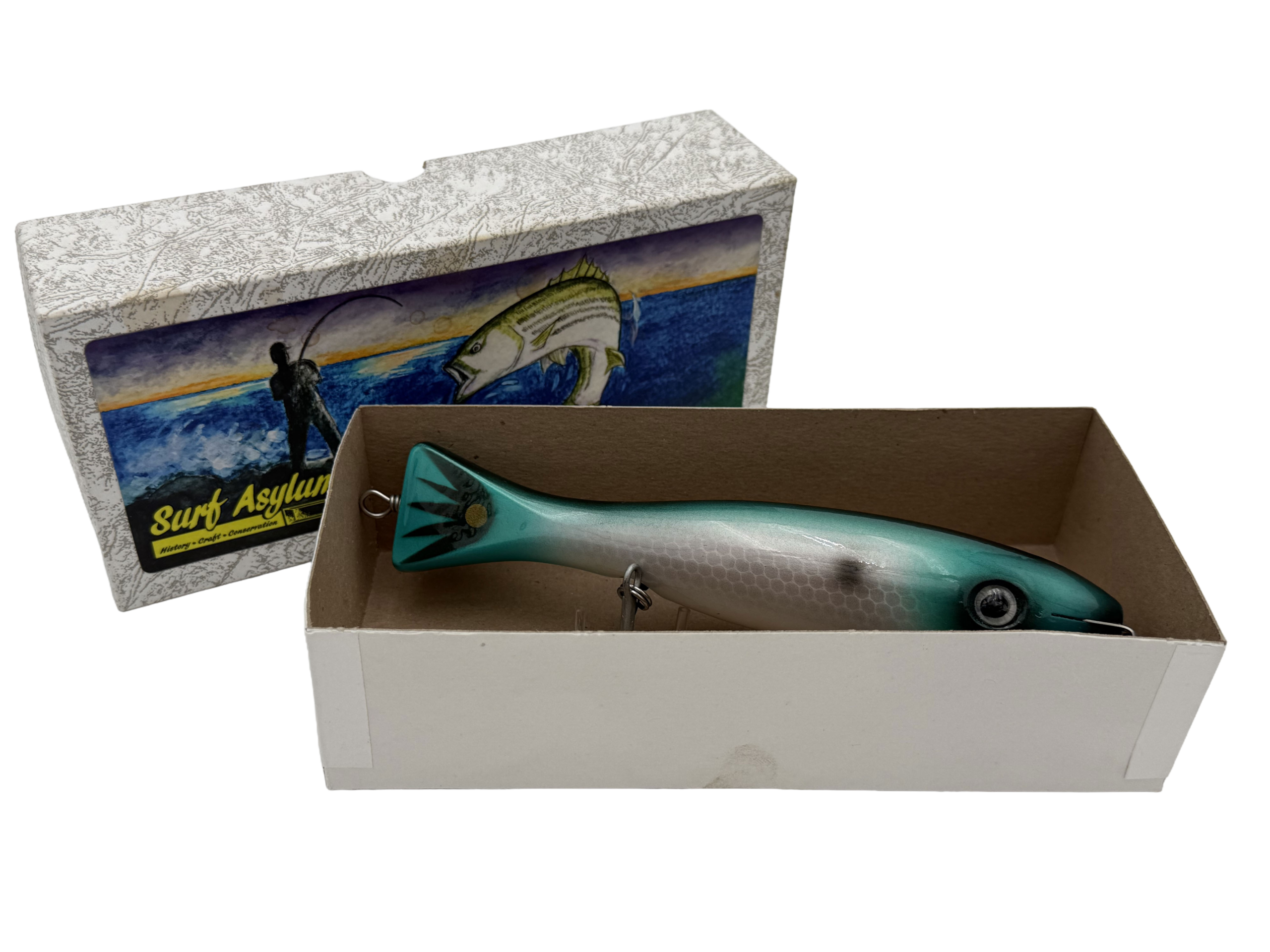 Surf Asylum Classic Weasel (Snook Herring) Premium Hand-Crafted Fishing Lure Tackle (New)
