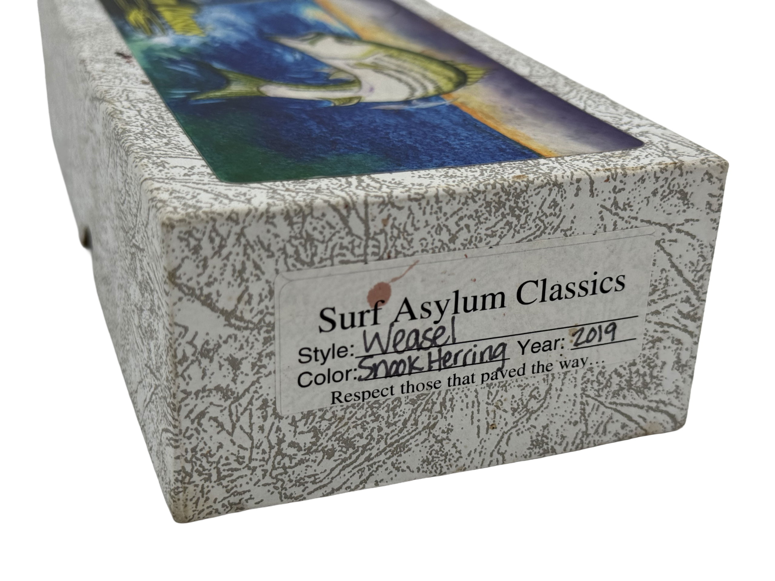 Surf Asylum Classic Weasel (Snook Herring) Premium Hand-Crafted Fishing Lure Tackle (New)